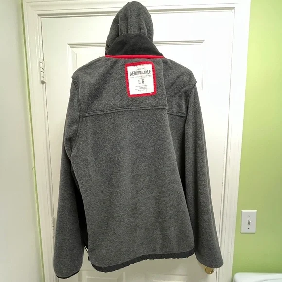Men's Aeropostale Pullover Hoodie 1987 NY L - Picture 12 of 15
